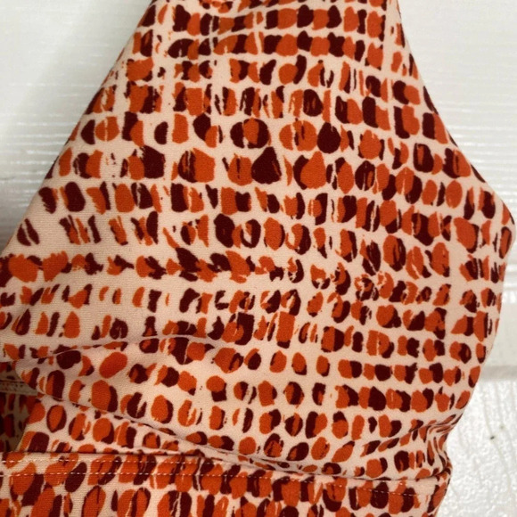 L*SPACE Set Do The Twist Sports Bra Carter Bike Short Wild Bunch Size XS Orange - Picture 6 of 16